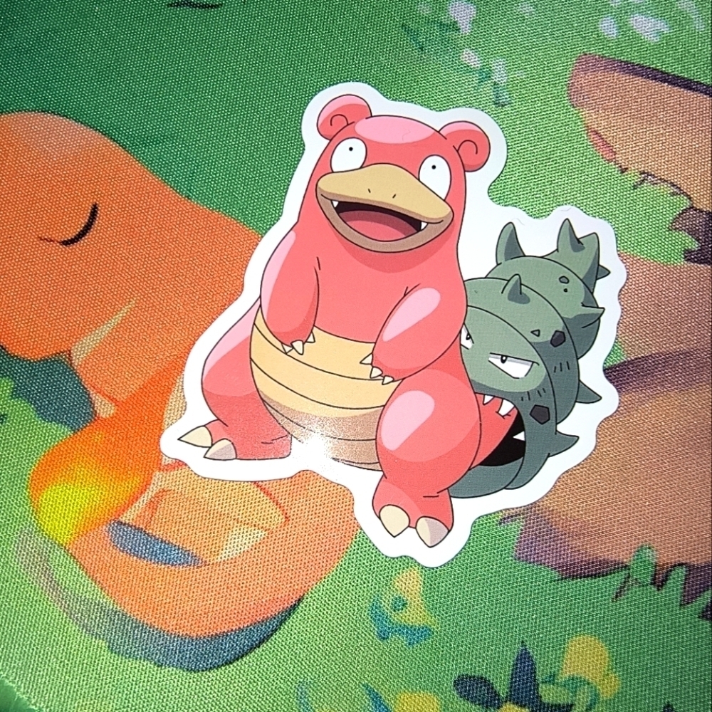 Pokemon Pink and Green Arts & Crafts Sticker